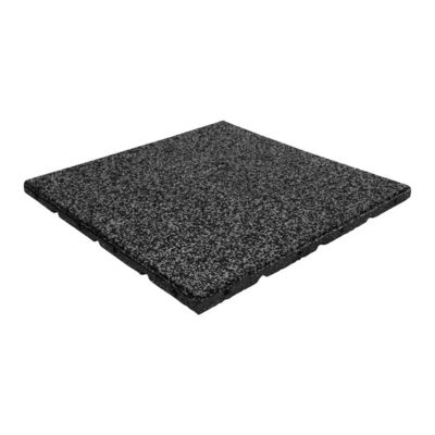 Lớp gạch sàn thể thao màu đỏ 500 * 500mm 1000mm * 1000mm sàn phòng tập thể dục cao su