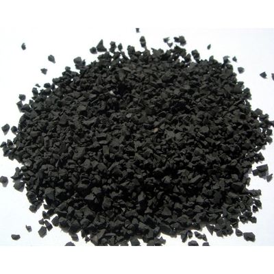 Buon prezzo Pellets di gomma di erba artificiale di colore rosso in linea