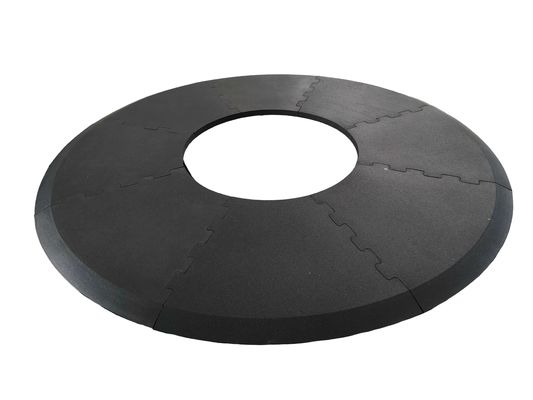 Goede prijs 1000*600 mm Rubber Gymmatten Zwarte Aarding Mat Anti-Slip online