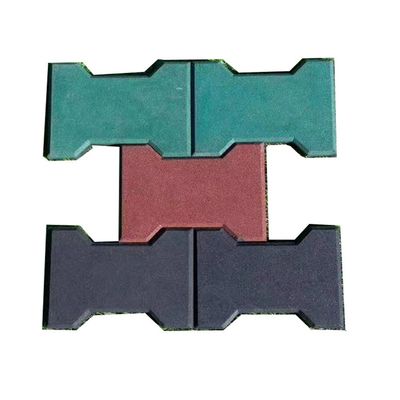 Harga yang bagus Non-Toksik Interlocking Karet Stabil Mats Karet Hitam Bata Untuk Kuda Barn on line