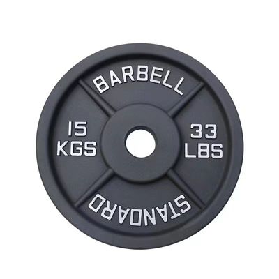 Buen precio Placas de peso de caucho de 20 kg 10 lb - 55 lb Placas de peso de parachoques para gimnasio de competencia en línea