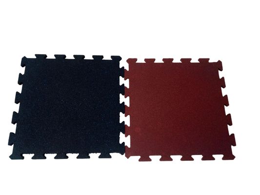 Good price Anti Slip Sports Flooring Interlocking Tiles Non Toxic Interlocking Fitness Tiles Black online