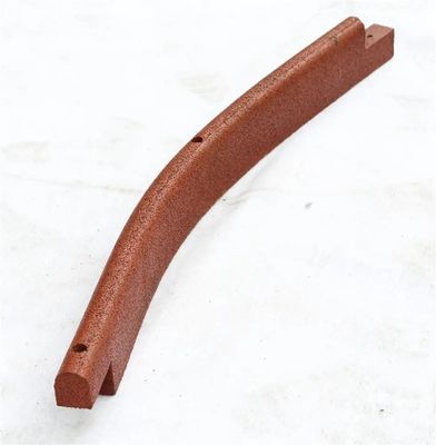 قیمت خوب مرسوم شده لاستیک بازیافت شده منظره 1220 * 100 * 76mm Ecoborder منظره Red آنلاین