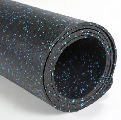 Goede prijs Premium Gym Rubber Flooring Rolls met EPDM en SBR Rubber Granules, 60-70 ShoreA Hardheid en 3-12mm Dikte online