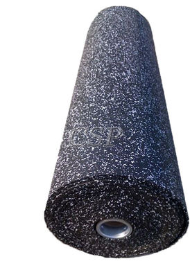 Buon prezzo Piastrelle nere per pavimenti di palestra 25 mm di gomma per pavimenti di palestra Isolamento acustico in linea